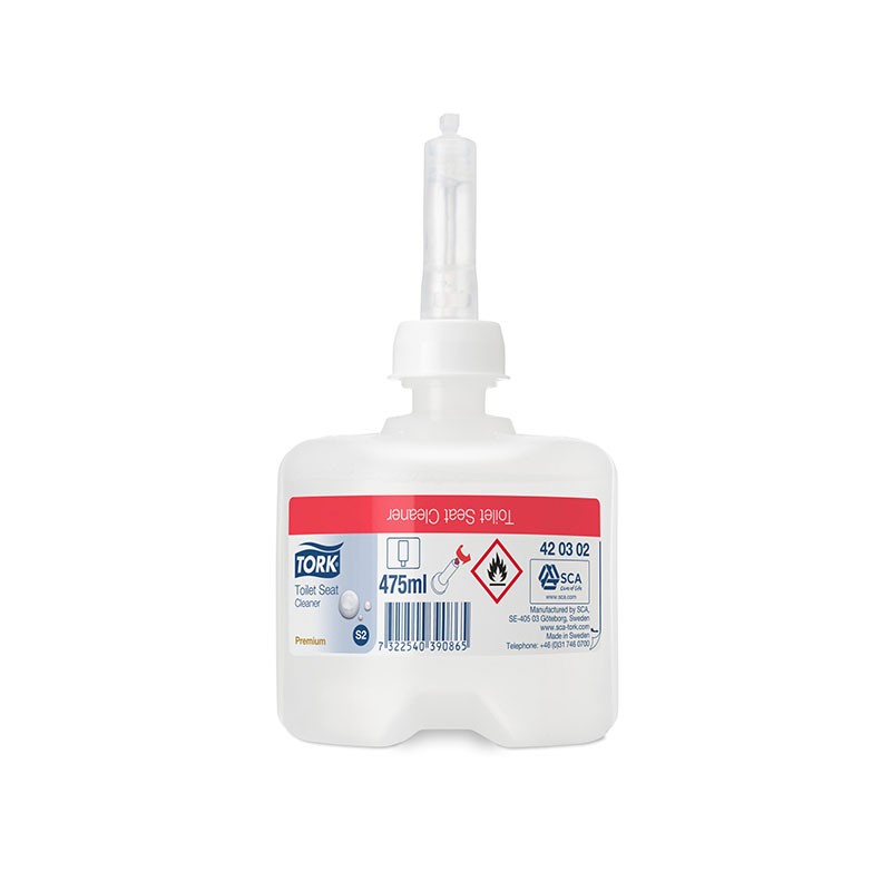 Tork Toilet Seat Cleaner, curatare colac vas toaleta, 475 ml