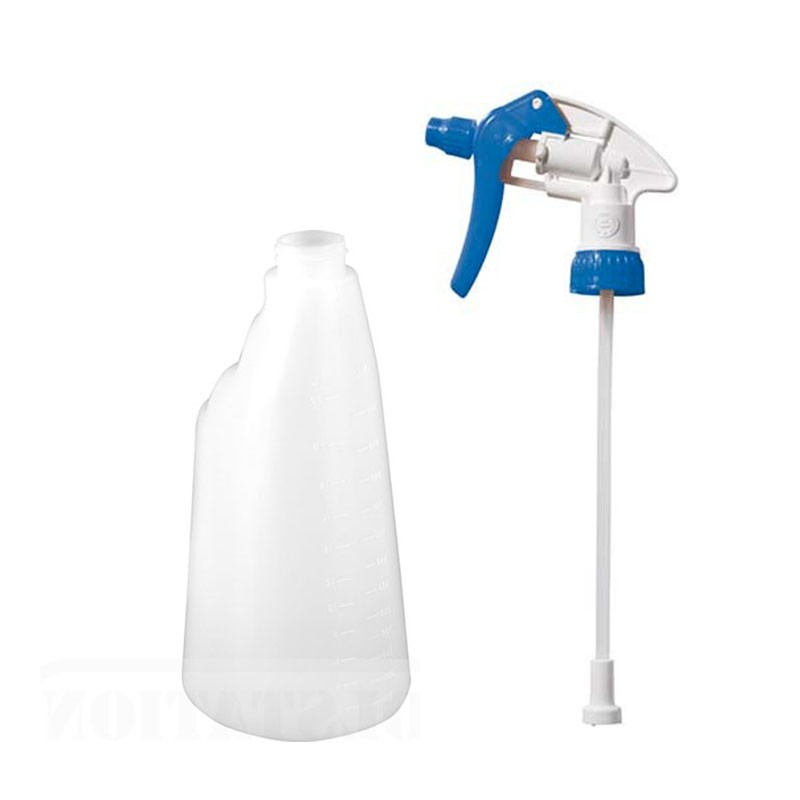 Recipient cu pulverizator, nepersonalizat, 500ml, albastru