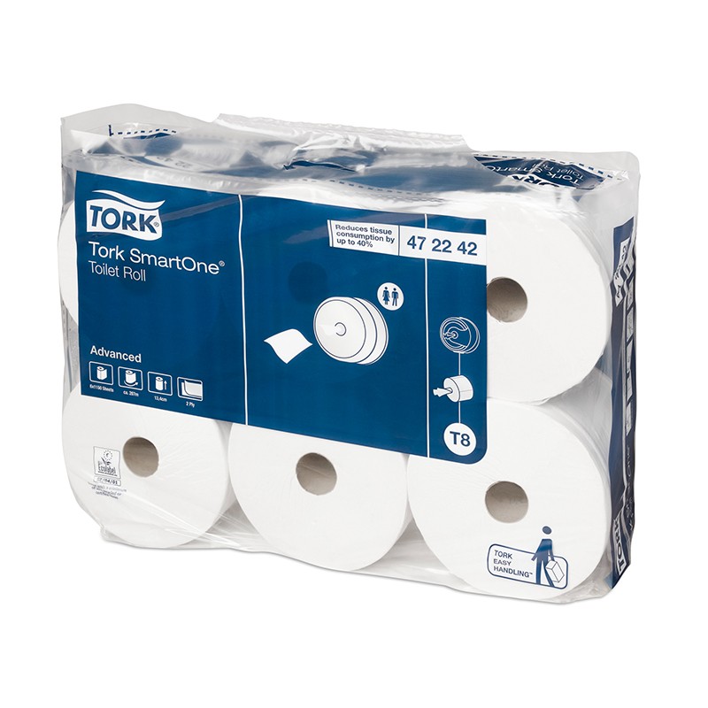 Hartie igienica Tork SmartOne, gama Advanced, 2 straturi