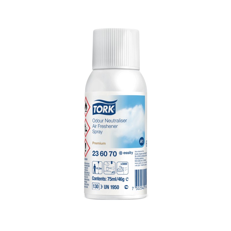 Odorizant aer tip spray Tork Premium A1, neutralizator mirosuri
