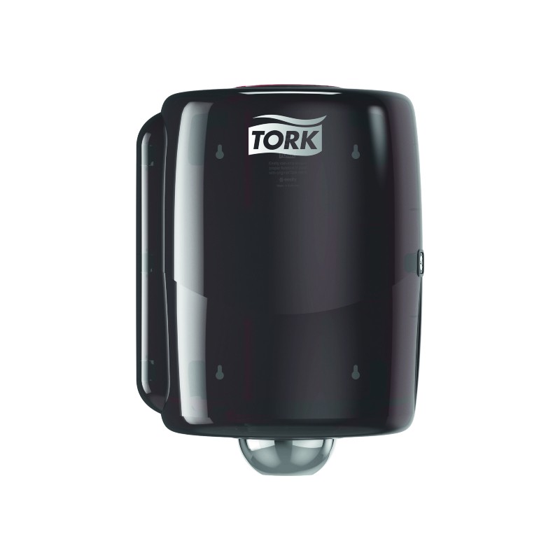 Dozator pentru lavete Tork Centrefeed Maxi 653008, culoare rosu/negru