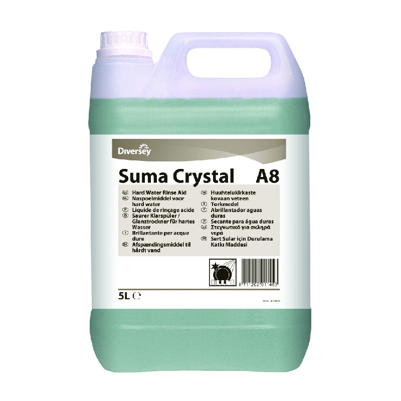 Detergent pentru clatire Diversey Suma Crystal A8, 5L