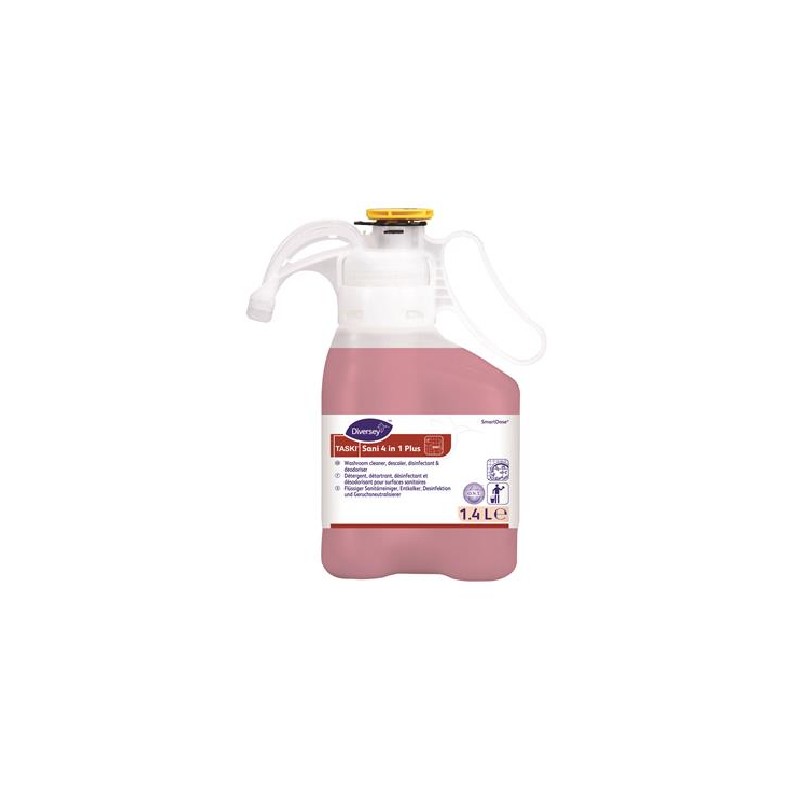 Taski Sani 4in1 Plus SmartDose 1.4L Detergent, Detartrant, Dezodorizant, pentru obiecte sanitare