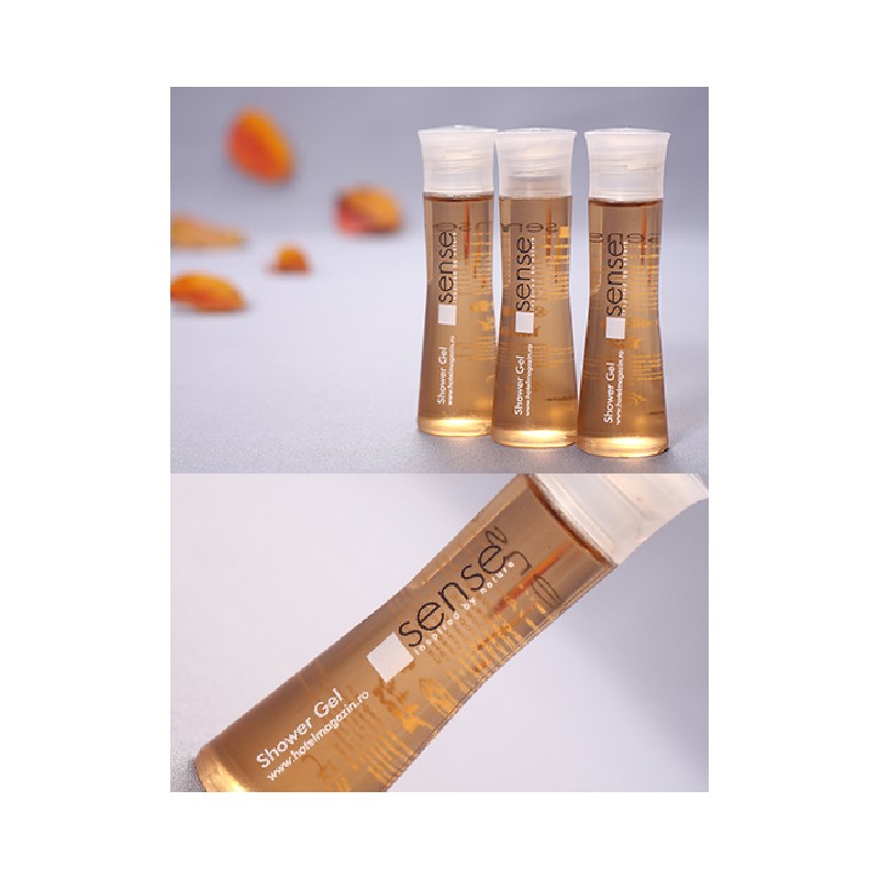 Sense Gel de dus cu aroma de caise, 7 ml, 250 buc