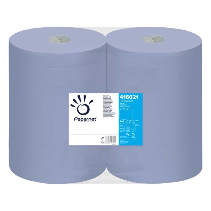 Set 2 role de lavete industriale Papetnet, 2 straturi, 360m