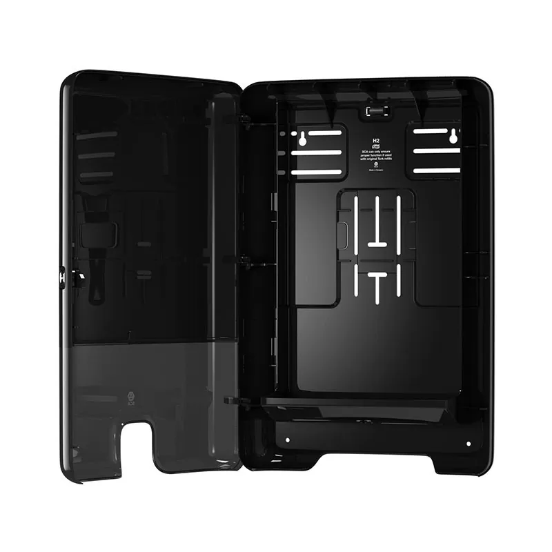 Dispenser prosoape Tork Xpress Multifold, negru, gama Elevation - TotalClean.ro Dispenser prosoape Tork Xpress Multifold, negru, gama Elevation