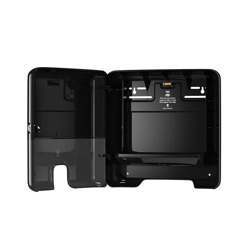 Dispenser prosoape Tork Xpress Multifold Mini, negru, gama Elevation
