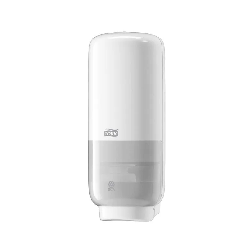 Dispenser sapun spuma Tork cu senzor, alb, gama Elevation - TotalClean.ro Dispenser sapun spuma Tork cu senzor, alb, gama Elevation