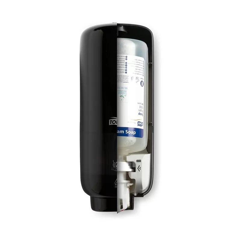 Dispenser sapun spuma Tork, cu senzor, negru, gama Elevation