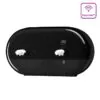 Dispenser hartie igienica Tork SmartOne Twin Mini, negru, gama Elevation