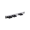 Set 2x Suport flexibil, Toolflex Home H-01, pentru maner cu Ø30-40mm, culoare negru/pini negru - TotalClean.ro Set 2x Suport flexibil, Toolflex Home H-01, pentru maner cu Ø30-40mm, culoare negru/pini negru