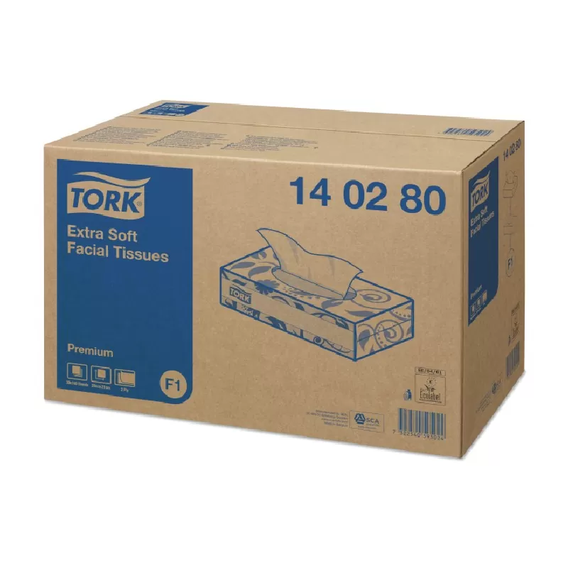 Servetele faciale Tork Premium F1, 2straturi