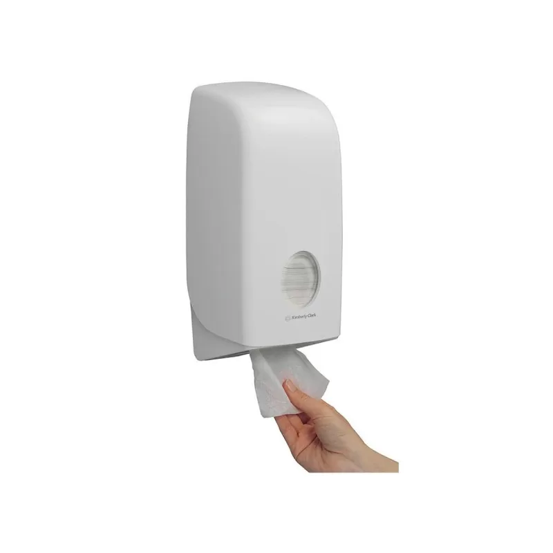 Dispenser Kimberly Clark Aquarius, 6946, alb, pentru hartie igienica Scott Bulk