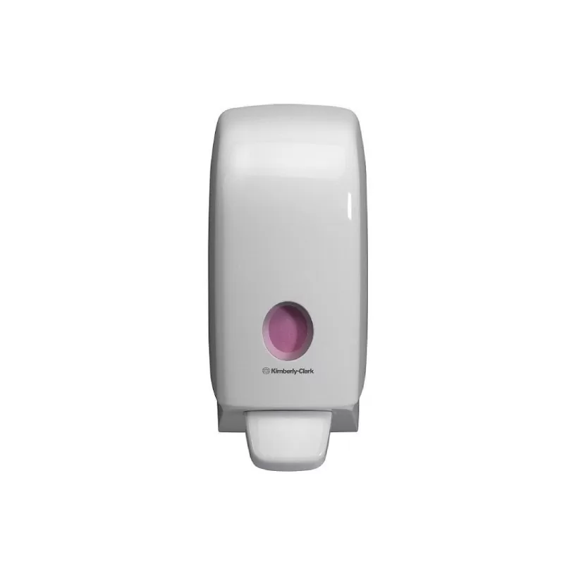 Dispenser Kimberly Clark Aquarius, 6948, alb, pentru sapun lichid/spuma Scott - TotalClean.ro Dispenser Kimberly Clark Aquarius, 6948, alb, pentru sapun lichid/spuma Scott