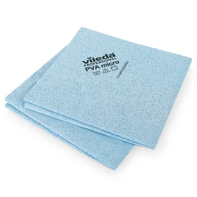 Laveta microfibra Vileda PVAmicro, culoare albastru, 1 set * 5 buc