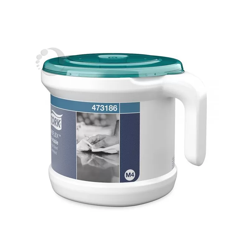 Dispenser Portabil, Tork Reflex M4, 473186, cu rola derulare centrala portionata 200 foi, 2 straturi - TotalClean.ro Dispenser Portabil, Tork Reflex M4, 473186, cu rola derulare centrala portionata 200 foi, 2 straturi