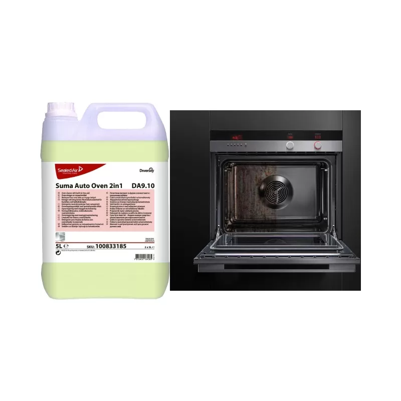 Detergent concentrat 2in1 pentru cuptor, Suma Auto Oven 2in1 DA9.10, Diversey, 5L - TotalClean.ro Detergent concentrat 2in1 pentru cuptor, Suma Auto Oven 2in1 DA9.10, Diversey, 5L