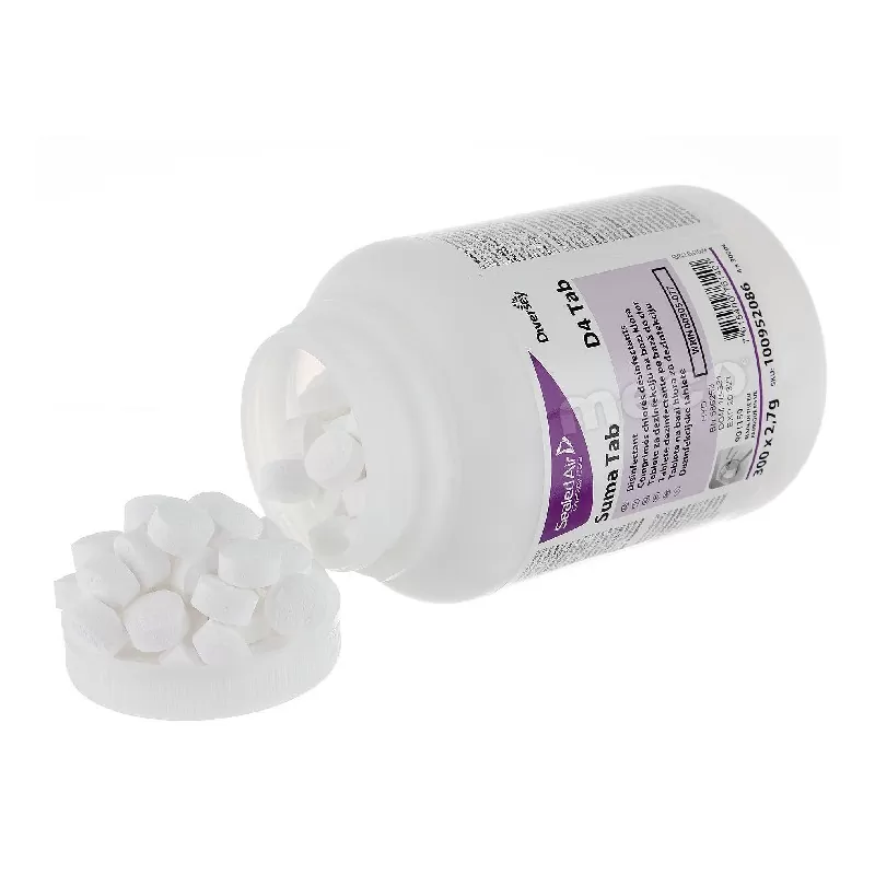 Tablete dezinfectante Suma Tab, 300 buc/cutie - TotalClean.ro Tablete dezinfectante Suma Tab, 300 buc/cutie