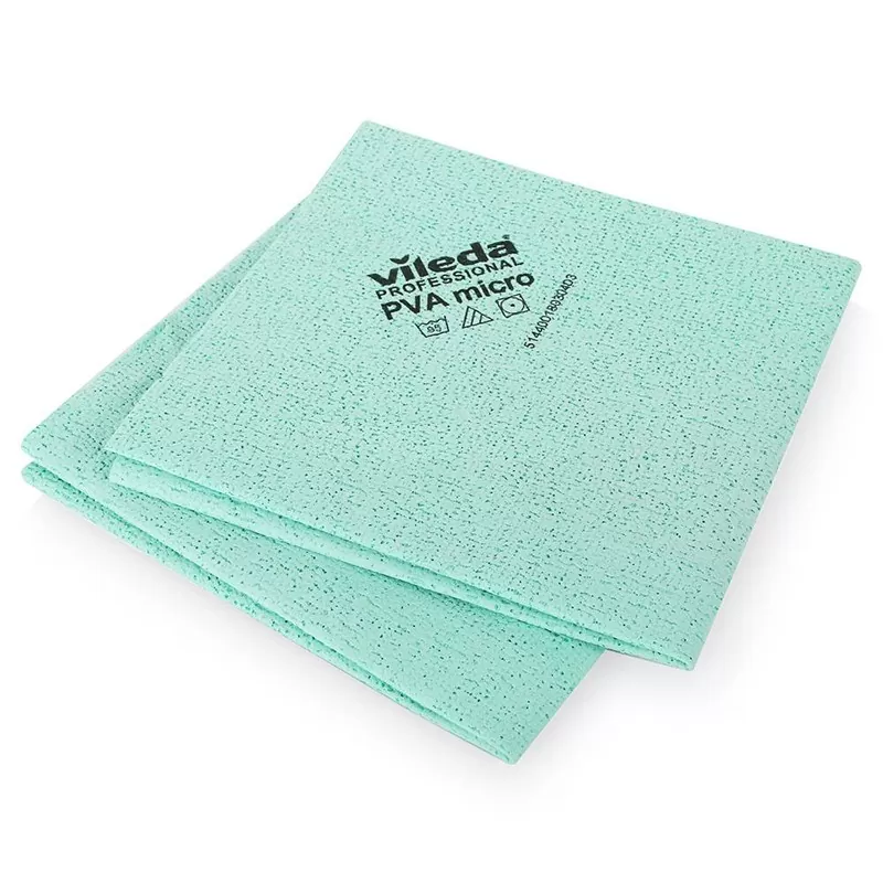 Laveta microfibra Vileda PVAmicro, culoare verde