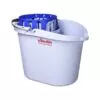 Galeata ovala cu storcator SuperMop, Vileda Professional, 10L, culoarea albastru