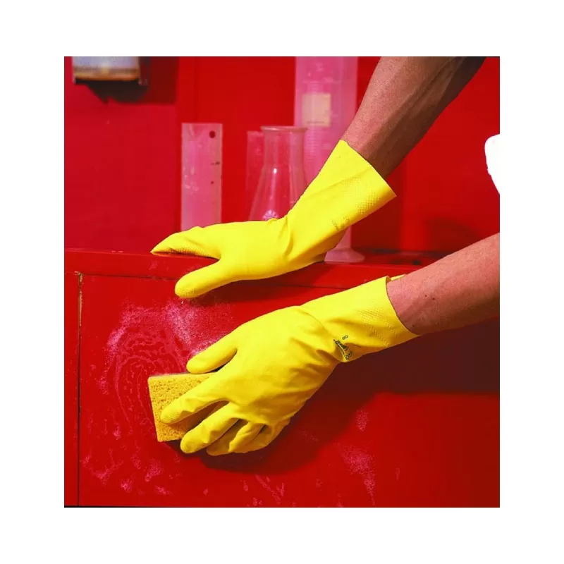 Manusi din latex natural, Ansell EconoHands Plus, 87-190, marimea 9