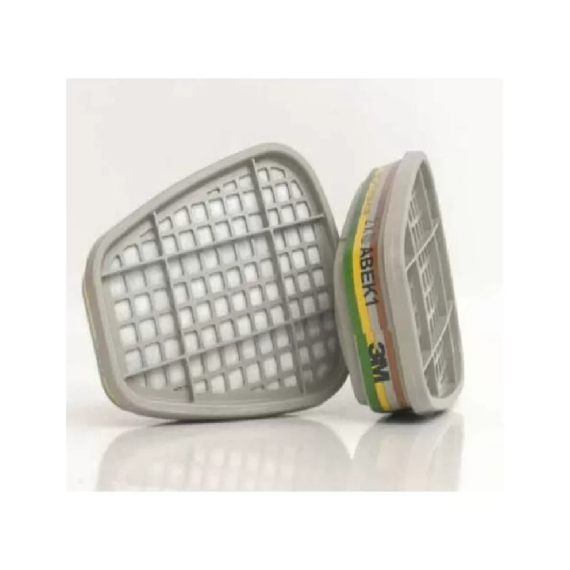 Set de 2 filtre combinate ABEk1 3M™ 6059 - TotalClean.ro Set de 2 filtre combinate ABEk1 3M™ 6059