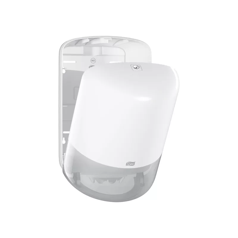 Dispenser Tork pentru Lavete Hârtie Ștergeri Generale, M2, culoare alb - TotalClean.ro Dispenser Tork pentru Lavete Hârtie Ștergeri Generale, M2, culoare alb