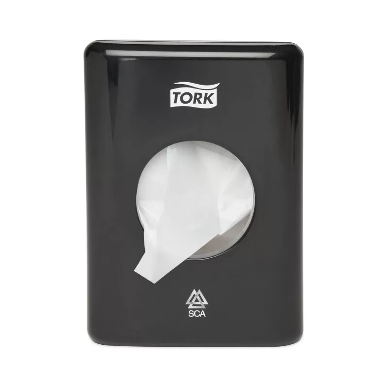 Dispenser pungute igienice Tork, B5, culoare negru