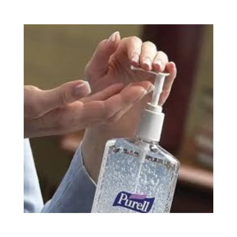 Gel dezinfectant Purell cu pompita, 300ml - TotalClean.ro Gel dezinfectant Purell cu pompita, 300ml