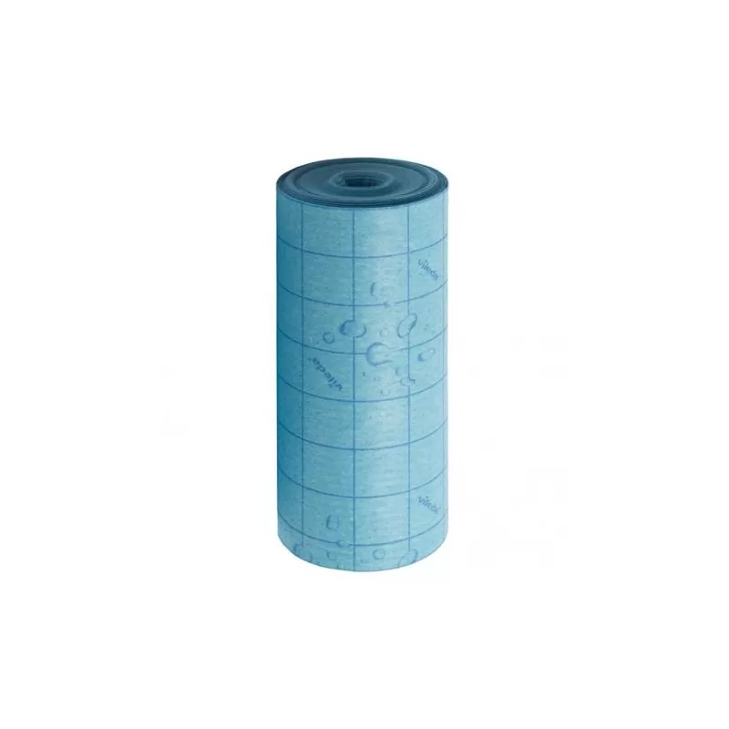 Laveta Vileda Quick'n Dry, material celuloza/bumbac, albastru