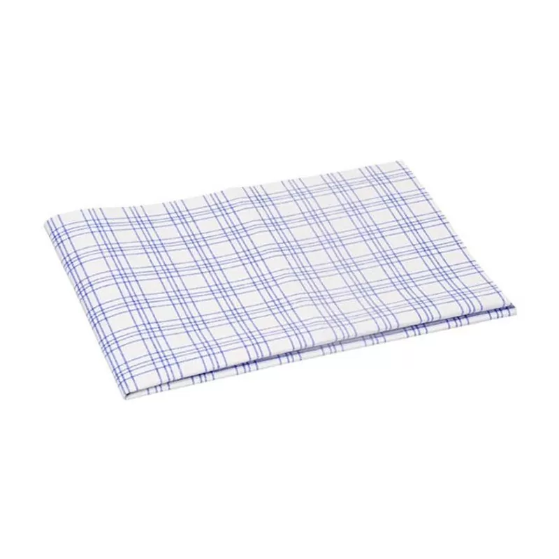 Laveta Tea Towel, microfibra, culoare alb/albastru, 40x60cm