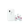Pachet 3 buc*Odorizant aer tip spray Tork, miros floral si Dozator Spray Odorizant Tork, alb