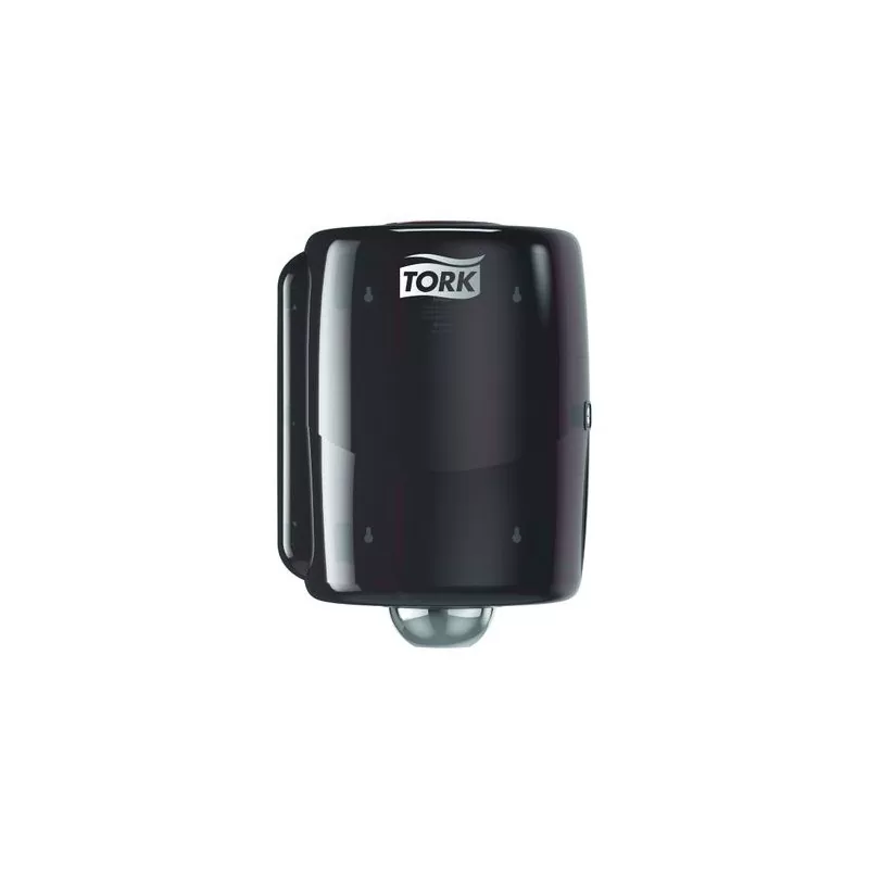 Pachet 2*Role hartie industriala ultra-rezistenta Tork si Dozator pentru lavete Tork Centrefeed Maxi, rosu/negru