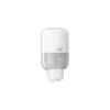 Pachet 8xSapun lichid mini Tork Premium, S2, 475ml si Dozator sapun lichid Tork S2, alb