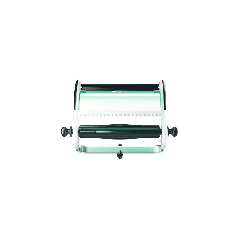 Pachet 4*Role hartie industriala Tork , 2 straturi, alb si Stativ Perete Tork , pentru rola de hartie, alb/turquoise - TotalClean.ro Pachet 4*Role hartie industriala Tork , 2 straturi, alb si Stativ Perete Tork , pentru rola de hartie, alb/turquoise