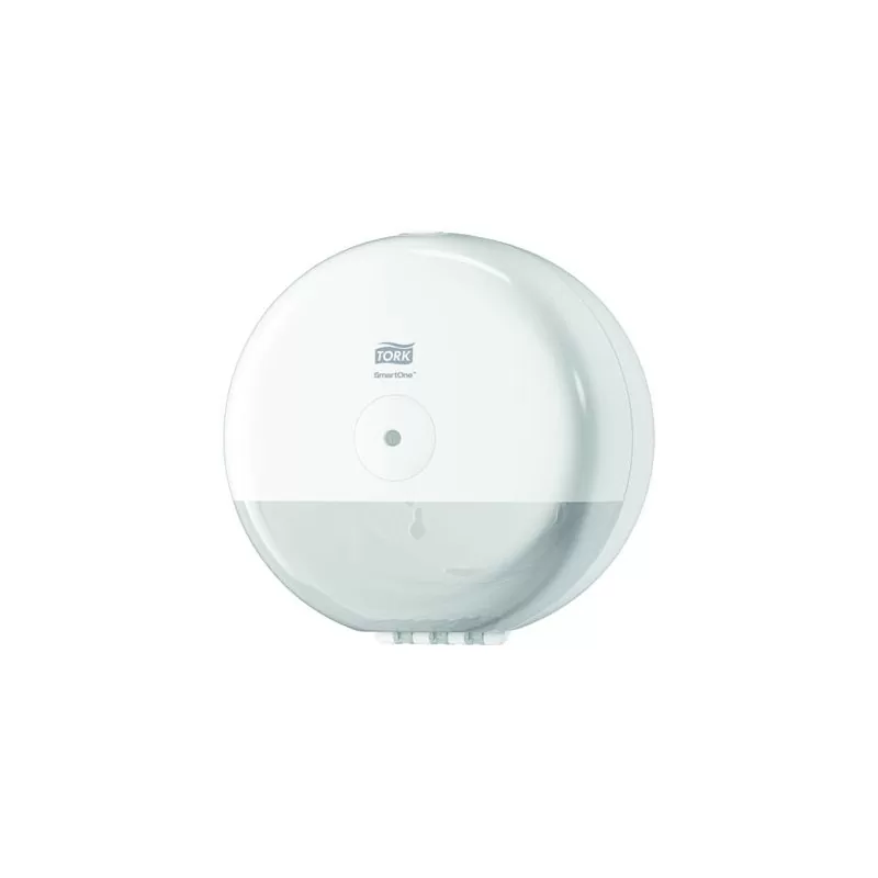 Pachet 12x Hartie igienica Tork SmartOne Mini T9, 2 straturi si Dispenser Tork SmartOne Mini, alb - TotalClean.ro Pachet 12x Hartie igienica Tork SmartOne Mini T9, 2 straturi si Dispenser Tork SmartOne Mini, alb
