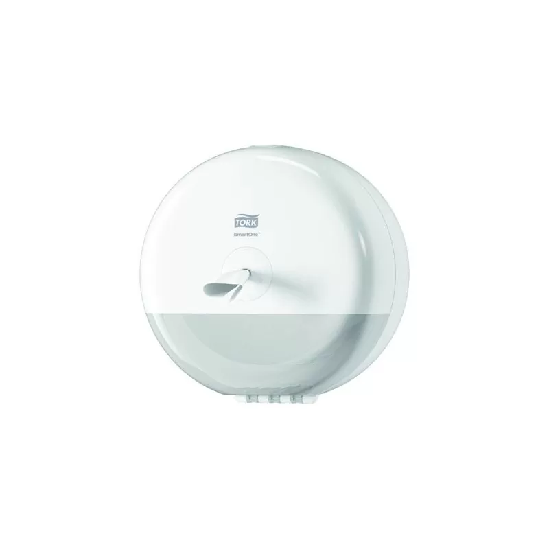 Pachet 12x Hartie igienica Tork SmartOne Mini T9, 2 straturi si Dispenser Tork SmartOne Mini, alb - TotalClean.ro Pachet 12x Hartie igienica Tork SmartOne Mini T9, 2 straturi si Dispenser Tork SmartOne Mini, alb