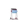 Pachet 4 *Role lavete industriale hartie Tork, 2 straturi si Stativ Podea Tork, pentru rola de hartie, rosu/negru