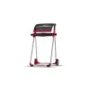 Pachet 4 *Role lavete industriale hartie Tork, 2 straturi si Stativ Podea Tork, pentru rola de hartie, rosu/negru