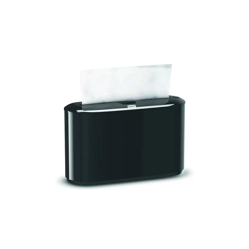 Pachet Prosoape hartie Tork Xpress, 2 straturi si Dozator Prosoape Pliate Tork Xpress Countertop Multifold, negru