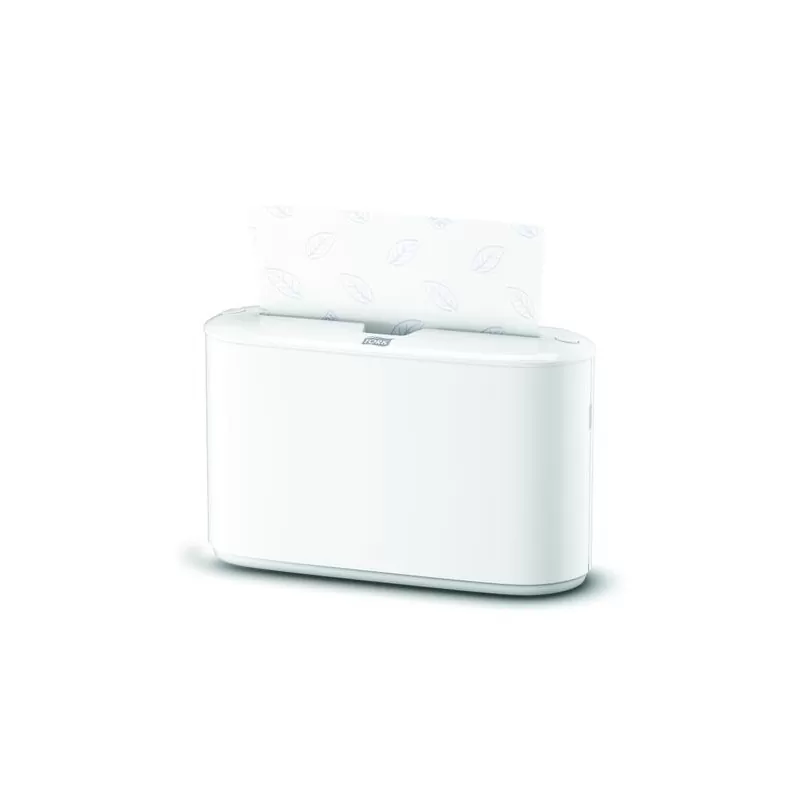 Pachet Prosoape hartie Tork Xpress, 2 straturi si Dozator Prosoape Pliate Tork Xpress Countertop Multifold, alb
