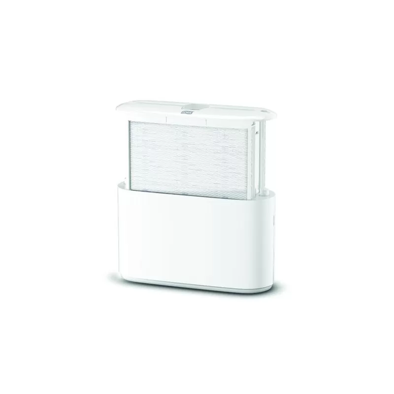 Pachet Prosoape hartie Tork Xpress, 2 straturi si Dozator Prosoape Pliate Tork Xpress Countertop Multifold, alb