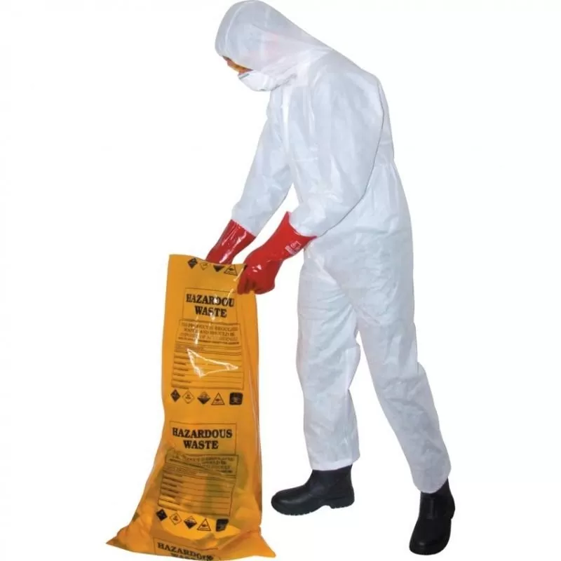 Combinezon protectie Tuffsafe GuardMaster, clasa 5/6, culoare alb, marime XL - TotalClean.ro Combinezon protectie Tuffsafe GuardMaster, clasa 5/6, culoare alb, marime XL