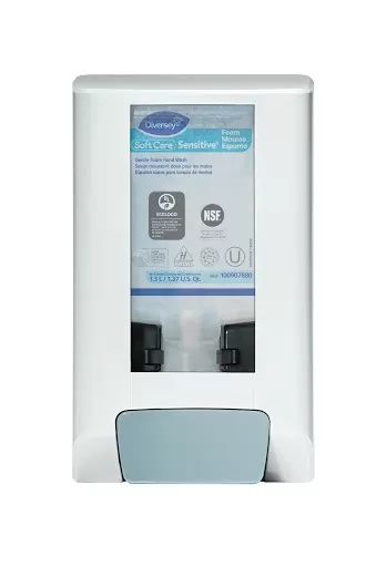 KIT 2*Dezinfectant maini Soft Care Des E H5 1.3L/Dispenser IntelliCare Manual alb - TotalClean.ro KIT 2*Dezinfectant maini Soft Care Des E H5 1.3L/Dispenser IntelliCare Manual alb
