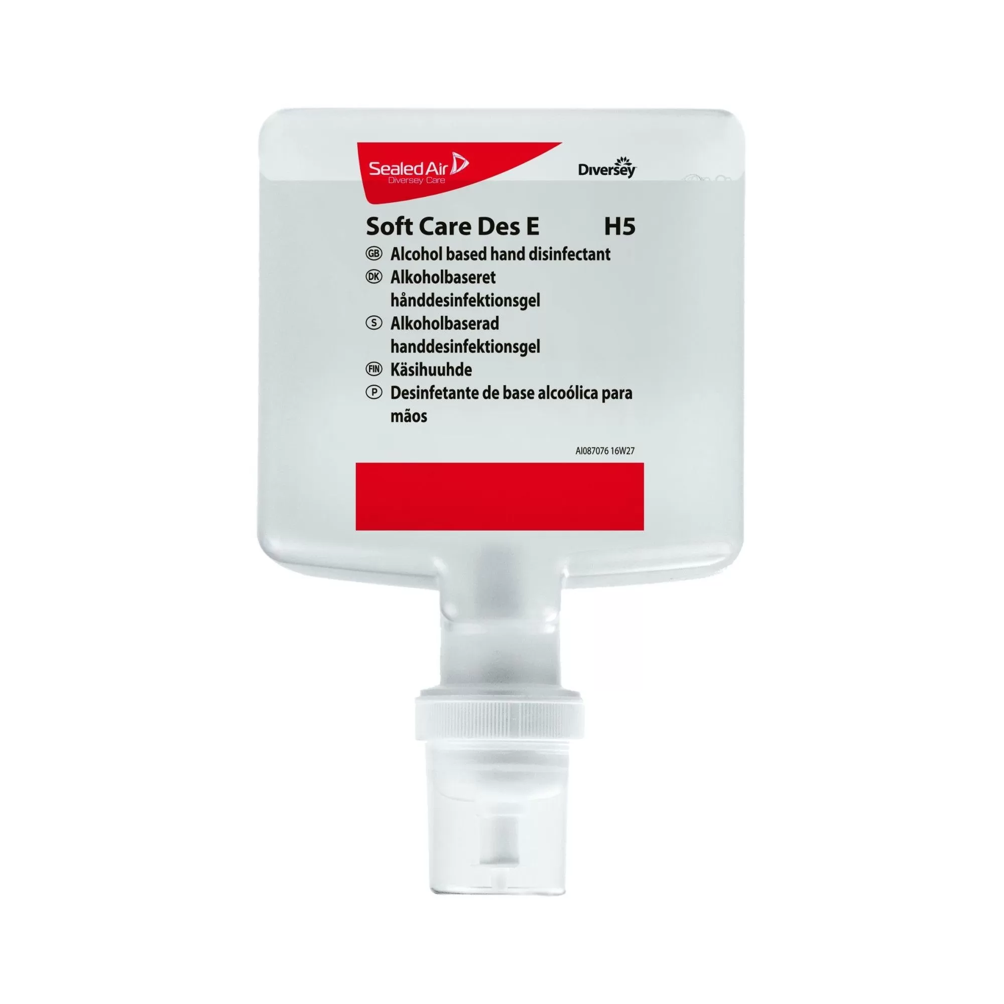 KIT 2*Dezinfectant maini Soft Care Des E H5 1.3L/Dispenser IntelliCare Manual alb - TotalClean.ro KIT 2*Dezinfectant maini Soft Care Des E H5 1.3L/Dispenser IntelliCare Manual alb