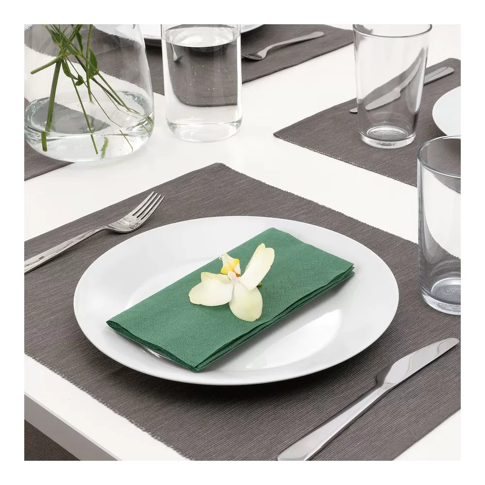Servetele de masa pentru Cocktail, 2 straturi , culoare verde inchis, 12 pachete/bax - TotalClean.ro Servetele de masa pentru Cocktail, 2 straturi , culoare verde inchis, 12 pachete/bax