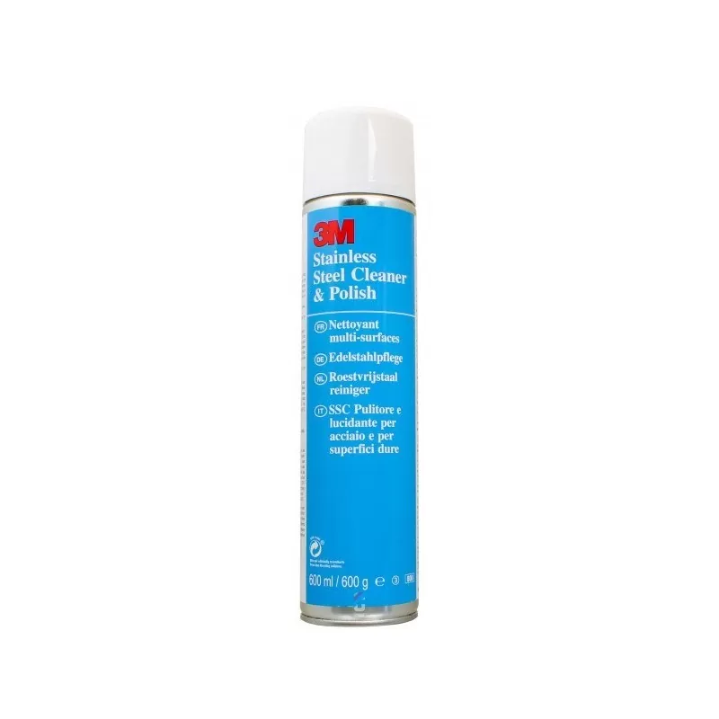 Spray 3M curatare/lustruire suprafete(otel inoxidabil) 600ml, 12buc/bax - TotalClean.ro Spray 3M curatare/lustruire suprafete(otel inoxidabil) 600ml, 12buc/bax