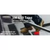 Banda antialunecare Safety-Walk 3M-610, 50.8mmx18.3m, culoare negru, 2role/cutie (zone de trafic intens)