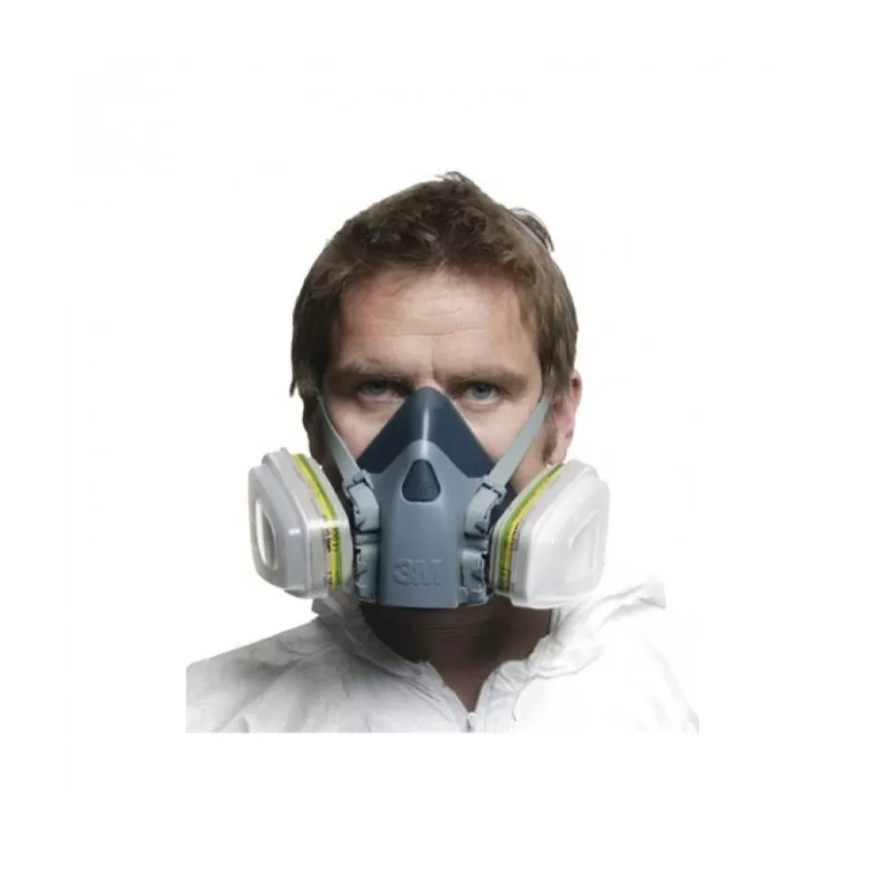 Masca de protectie 3M 7502 - TotalClean.ro Masca de protectie 3M 7502