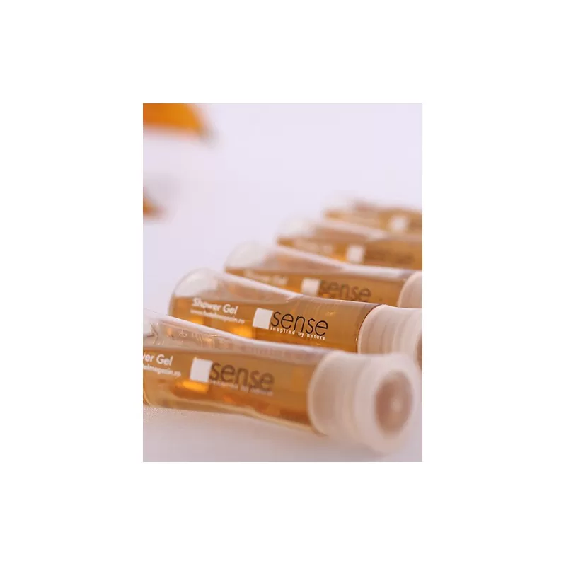 Sense Gel de dus cu aroma de caise, 7 ml, 250 buc
